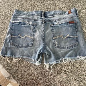 7 for all Mankind cut off Shorts size 28 women’s